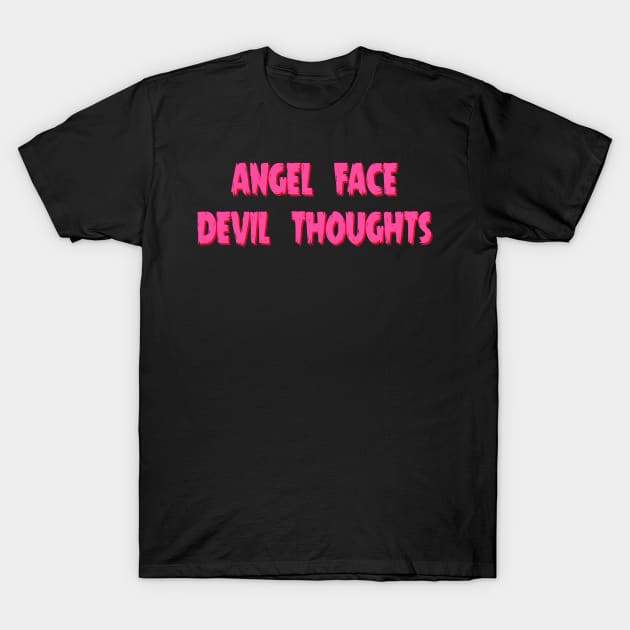 Angel Face T-Shirt by TheCosmicTradingPost